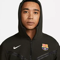 Nike FC Barcelona 2023 Tech Fleece Maroon Pullover Hoodie