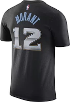 Nike Men's 2022-23 City Edition Memphis Grizzlies Ja Morant #12 Black Cotton T-Shirt