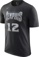 Nike Men's 2022-23 City Edition Memphis Grizzlies Ja Morant #12 Black Cotton T-Shirt