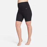 Nike Women's Zenvy Maternity Gentle-Support High-Waisted 8" Biker Shorts