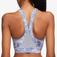 Nike Women's Swoosh All-Over-Print Wrap Medium-Support Padded Bra