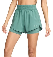 Nike One Women's Dri-FIT High-Waisted 3" 2-in-1 Shorts