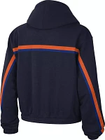 Nike Women's New York Knicks Navy Fleece Courtside Statement Hoodie