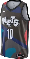 Nike Men's 2023-24 City Edition Brooklyn Nets Ben Simmons #10 Black Swingman Jersey