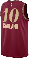 Nike Men's 2023-24 City Edition Cleveland Cavaliers Darius Garland #10 Red Swingman Jersey