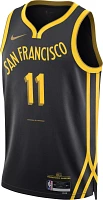 Nike Men's 2023-24 City Edition Golden State Warriors Klay Thompson #11 Black Swingman Jersey