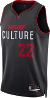 Nike Men's 2023-24 City Edition Miami Heat Jimmy Butler #22 Black Swingman Jersey