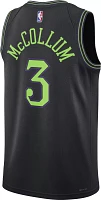 Nike Men's 2023-24 City Edition New Orleans Pelicans CJ McCollum #3 Black Swingman Jersey