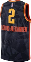 Nike Men's 2023-24 City Edition Oklahoma City Thunder Shai Gilgeous-Alexander #2 Navy Swingman Jersey