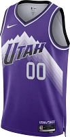Nike Men's 2023-24 City Edition Utah Jazz Jordan Clarkson #00 Purple Swingman Jersey