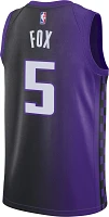 Nike Men's Sacramento Kings De'Aaron Fox #5 Purple Dri-FIT Swingman Jersey