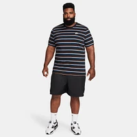 Nike Men's Sportswear Club Stripe Short Sleeve T-Shirt