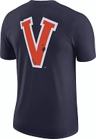 Nike Men's Virginia Cavaliers Blue Vault Wordmark T-Shirt