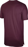 Nike Men's Virginia Tech Hokies Maroon Football Coach Dri-FIT UV T-Shirt