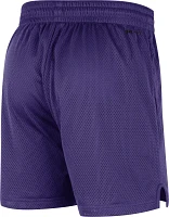 Nike Men's LSU Tigers Purple Dri-FIT Knit Mesh Shorts