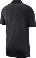 Nike Men's Georgia Bulldogs Black Dri-FIT Coaches Polo