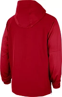 Nike Men's Georgia Bulldogs Red Lightweight Football Sideline Player's Jacket