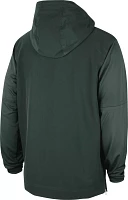 Nike Men's Michigan State Spartans Green Lightweight Football Sideline Player's Jacket