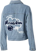 WEAR by Erin Andrews Women's Penn State Nittany Lions Denim Jacket