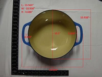 Lodge 6-Quart Enameled Cast Iron Dutch Oven