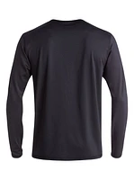 Quiksilver Men's Solid Streak Long Sleeve Rashguard