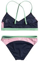 Roxy Girls' Ilacabo Active Athletic Bikini Set