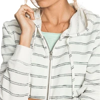 Roxy Women's Perfect Wave Stripe Full Zip Hoodie