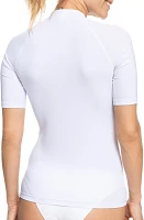 Roxy Women's Whole Hearted Short Sleeve Rashguard