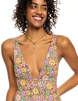 Roxy Women's All About Sol One Piece Swimsuit