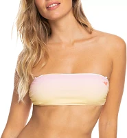 Roxy Women's Lahaina Lights Reversible Bandeau Bikini Top