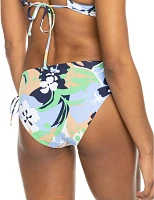 Roxy Women's Printed Beach Classics Hipster Side-Ties Bikini Bottoms