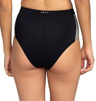 Roxy Women's Pro Neoprene High Waisted Bikini Bottoms