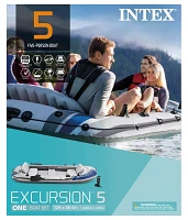 Intex Excursion 5 Inflatable Boat Set