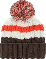 '47 Women's Cleveland Browns White Ashfield Knit