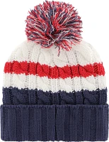 '47 Women's New England Patriots White Ashfield Knit Beanie