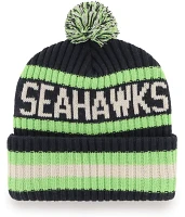 ‘47 Men's Seattle Seahawks Bering Navy Cuffed Beanie