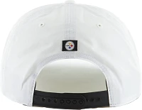 '47 Men's Pittsburgh Steelers Chamberlain White Adjustable Hat