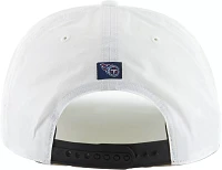 '47 Men's Tennessee Titans Chamberlain White Adjustable Hat