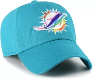 '47 Men's Miami Dolphins Pride Clean Up Aqua T-Shirt