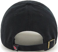 '47 Men's Arizona Cardinals Clean Up Black Adjustable Hat