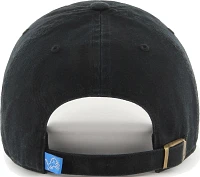 ‘47 Men's Detroit Lions Clean Up Adjustable Black Hat