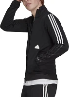 adidas Men's Sportswear 3-Stripes Fitted Track Jacket