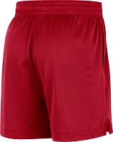 Nike Men's Chicago Bulls Red Mesh Shorts