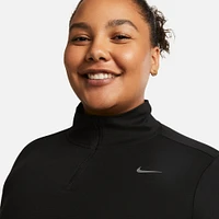 Nike Women's Dri-FIT Swift Element UV 1/4-Zip Running Top (Plus Size)