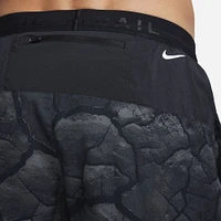 Nike Men's Dri-FIT Stride 7'' Brief-Lined Printed Running Shorts