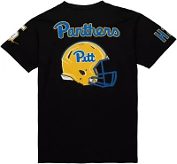 Mitchell & Ness Men's Pitt Panthers Black Louis Riddick Helmet T-Shirt