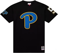 Mitchell & Ness Men's Pitt Panthers Black Louis Riddick Helmet T-Shirt