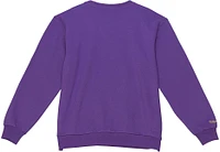 Mitchell & Ness Men's LSU Tiger Purple Fashion Fleece Crew Neck Sweatshirt