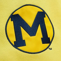 Mitchell & Ness Men's Michigan Wolverines Blue All-Over Crew Neck 3.0 Pullover Sweatshirt