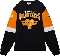 Mitchell & Ness Men's Tennessee Volunteers Black All-Over Crew Neck 3.0 Pullover Sweatshirt